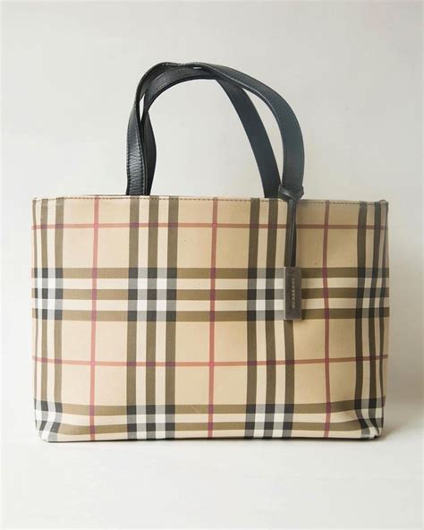 burberry tote bag green|burberry tote bag vintage.